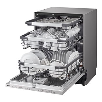Drawer open side view