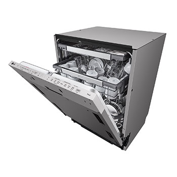 Drawer open side view