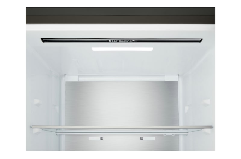Vooraanzicht LG-koelkast met vriesvak (gbbs726cpy) met Door Cooling+™-uitlaat