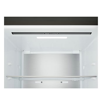 Vooraanzicht LG-koelkast met vriesvak (gbbs726cpy) met Door Cooling+™-uitlaat