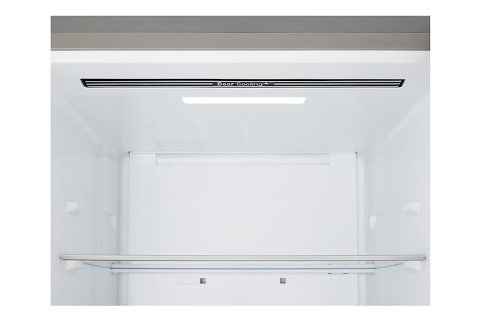 Vooraanzicht LG-koelkast met vriesvak (gbbs726cpy) met Door Cooling+™-uitlaat