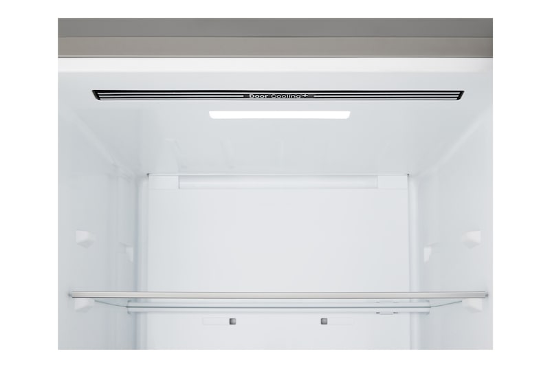 Vooraanzicht LG-koelkast met vriesvak (gbbs726cpy) met Door Cooling+™-uitlaat