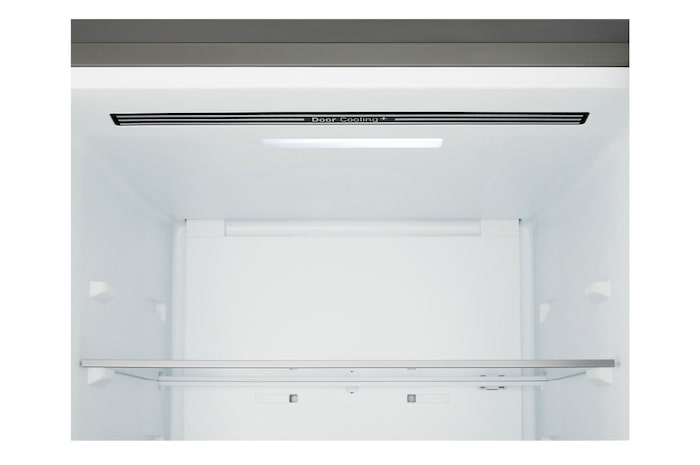 Vooraanzicht LG-koelkast met vriesvak (gbbs726cpy) met Door Cooling+™-uitlaat