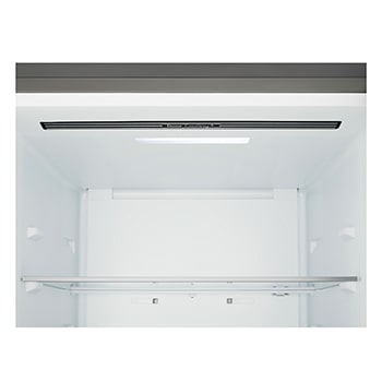 Vooraanzicht LG-koelkast met vriesvak (gbbs726cpy) met Door Cooling+™-uitlaat