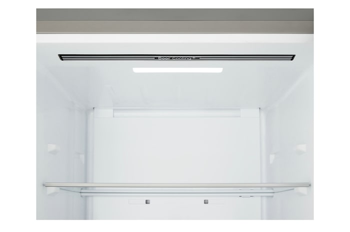 Vooraanzicht LG-koelkast met vriesvak (gbbs726cpy) met Door Cooling+™-uitlaat