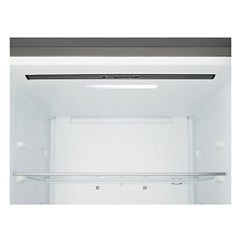 Vooraanzicht LG-koelkast met vriesvak (gbbs726cpy) met Door Cooling+™-uitlaat