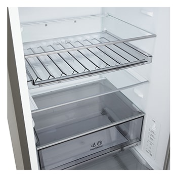 LG 333L Koel-vriescombinatie Zilver | Multi-Air Flow | DoorCooling+™ | LinearCooling™ | LG NL, GBBS312CPY