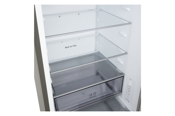 LG 333L Koel-vriescombinatie Zilver | NatureFRESH™ | DoorCooling+™ | Fresh Converter+ | LG NL, GBBSJ1CCPY