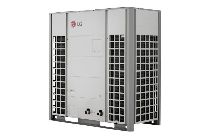Vista del lado derecho de la unidad exterior LG Monobloc 51 kW PHCSL0 ENCXLEU + HM513MR UXC0.