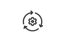 Business continuity icon.	