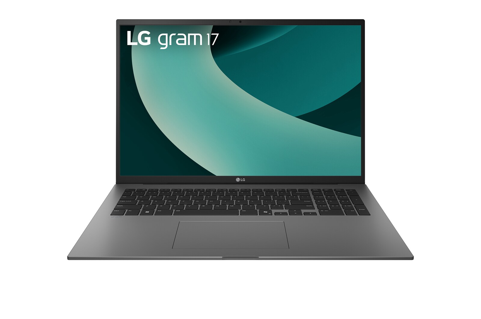 Front view with keyboard