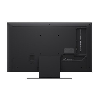 Rear view of LG QNED evo QNED85 TV