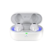 LG Auriculares sem fios LG TONE Free TF90S, Dolby Atmos, ANC, UVnano™, Plug & Wireless, Multi Point & Multi Pair, TONE-T90S-White