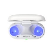 LG Auriculares sem fios LG TONE Free TF90S, Dolby Atmos, ANC, UVnano™, Plug & Wireless, Multi Point & Multi Pair, TONE-T90S-White