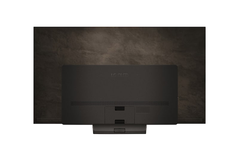 Vista traseira da LG OLED evo TV, OLED C4