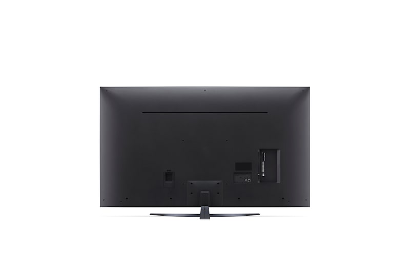 Vista traseira da LG UHD TV, UT80