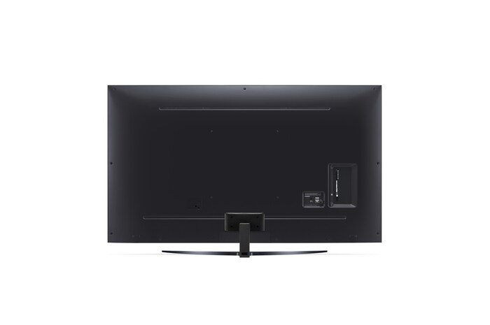 Vista traseira da LG UHD TV, UT80