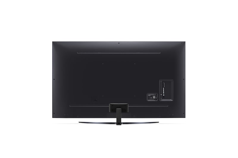 Vista traseira da LG UHD TV, UT80