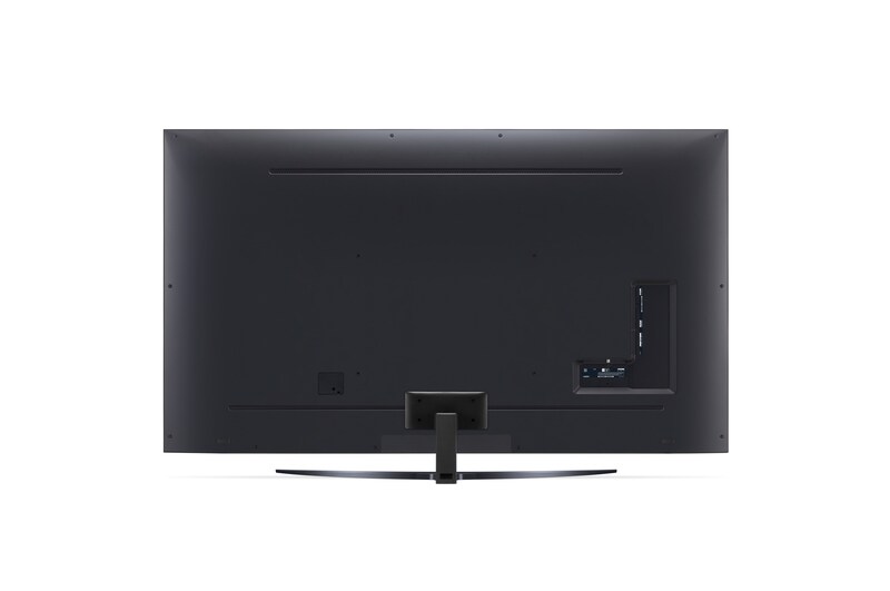 Vista traseira da LG UHD TV, UT80