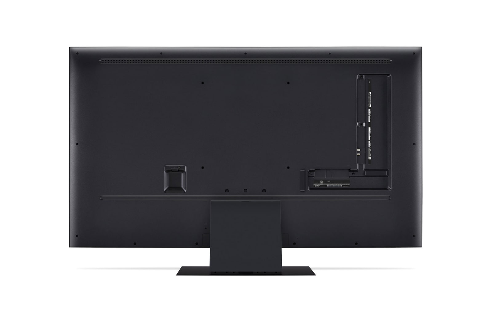 Vista traseira da LG UHD TV, UT91
