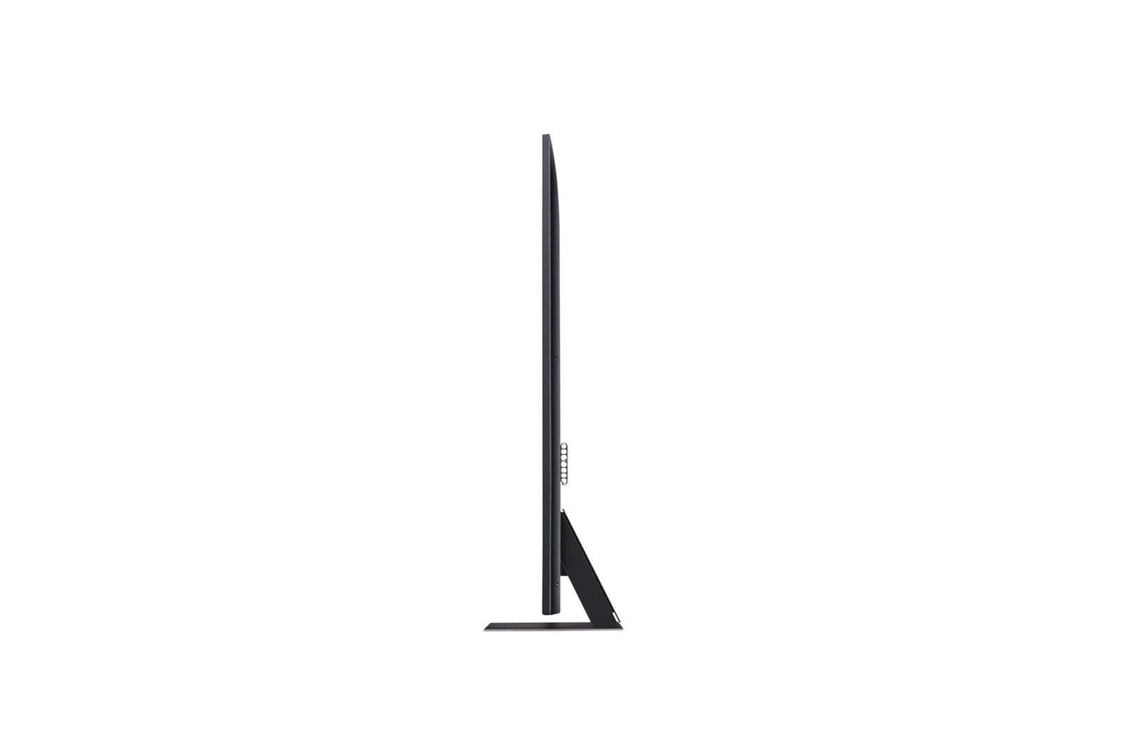 Vista lateral da LG UHD TV, UT91