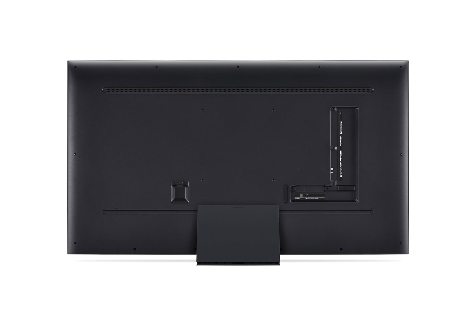 Vista traseira da LG UHD TV, UT91