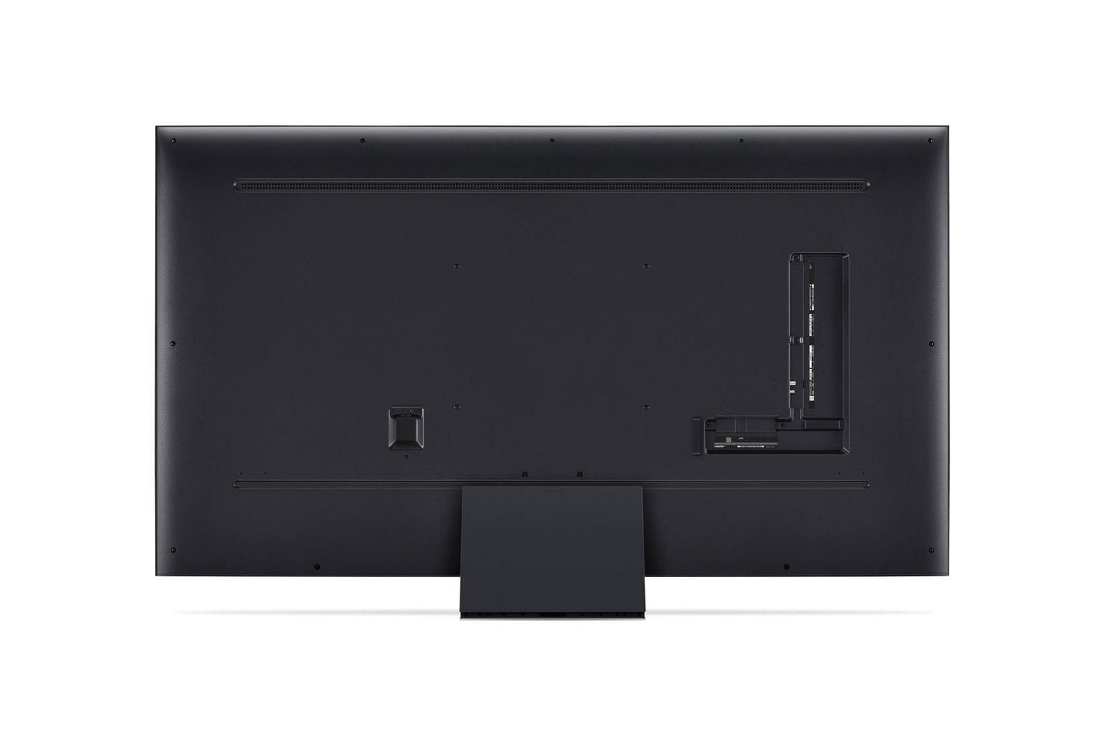 Vista traseira da LG UHD TV, UT91