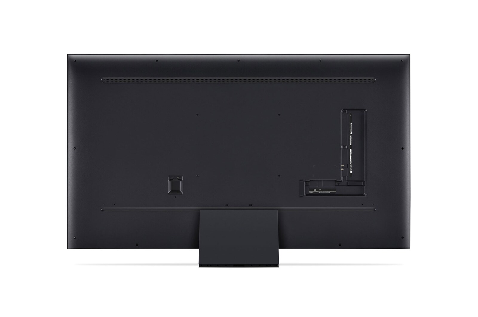 Vista traseira da LG UHD TV, UT91