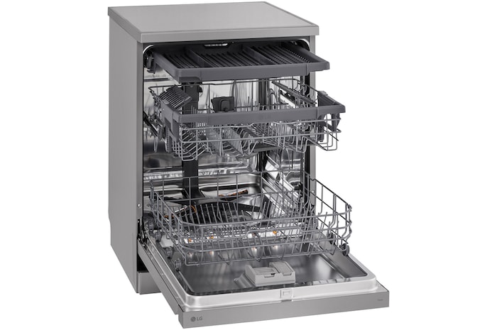 Vista lateral esquerda com porta aberta