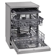 Vista lateral esquerda com porta aberta