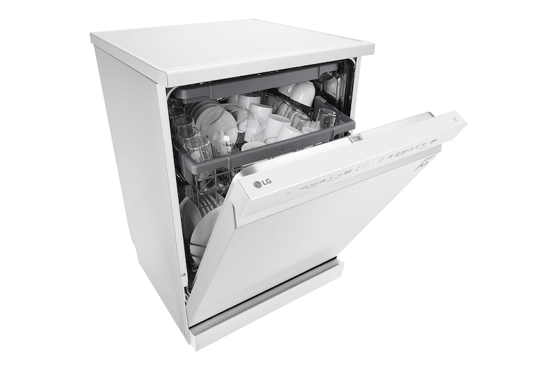 Vista frontal com porta aberta