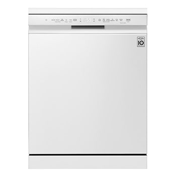 Vista frontal de Máquina de lavar loiça | Branco | Eficiência Energética A | QuadWash™ DF273FW