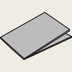 Ilustração da fita de barreira à humidade