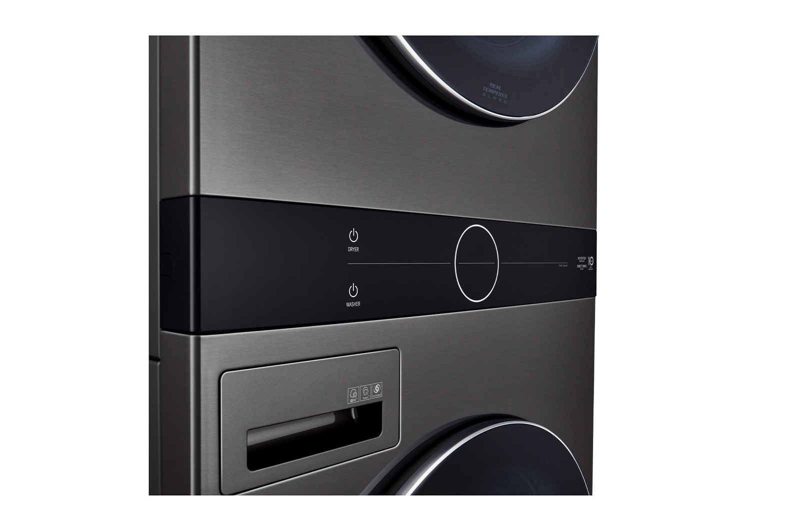 Detalhe do painel (luz desligada)