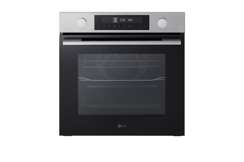 Vista frontal de Forno de Encastre LG inox com 72l WS5D7210S