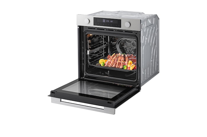 rightside view of lg ws5d7230s with rack