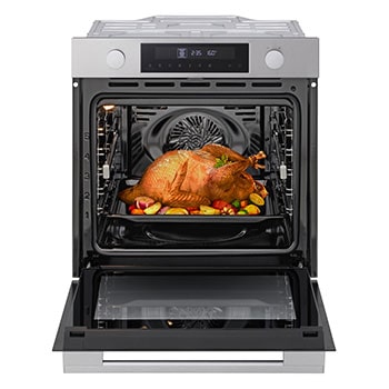 front view of lg ws5d7230s with food
