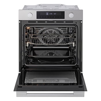 front view of lg ws5d7230s with rack