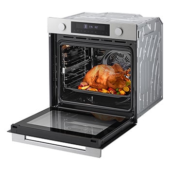 rightside view of lg ws5d7230s with food