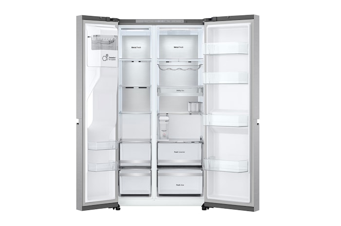 door open image without food items