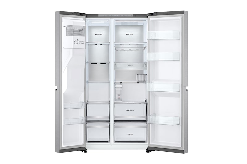  door open image without food items