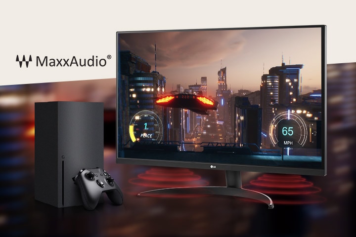 Experiência imersiva em jogos de consola 4K HDR.