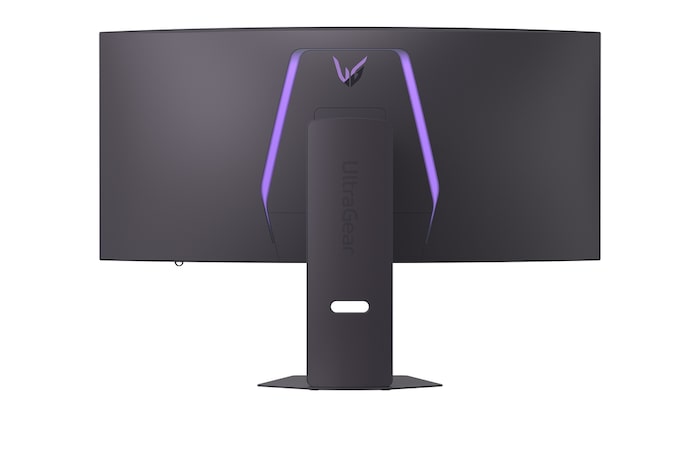 close-up view of the rear emblem