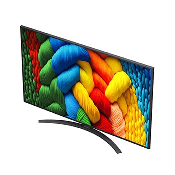 Uma imagem dividida ao meio para mostrar o antes/depois de cores puras em 4K real. A imagem esquerda do carrossel é nítida e colorida enquanto o lado direito está desvanecido. O título menciona como cada cena se torna visualmente mais surpreendente e agradável. 