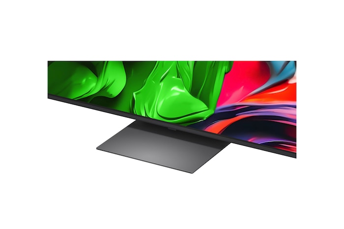 Papagaio num ramo de árvore em cores vívidas. O título fala sobre como o LG Al Picture Pro efetuou melhorias visuais impressionantes na resolução, brilho, profundidade e nitidez da cena.