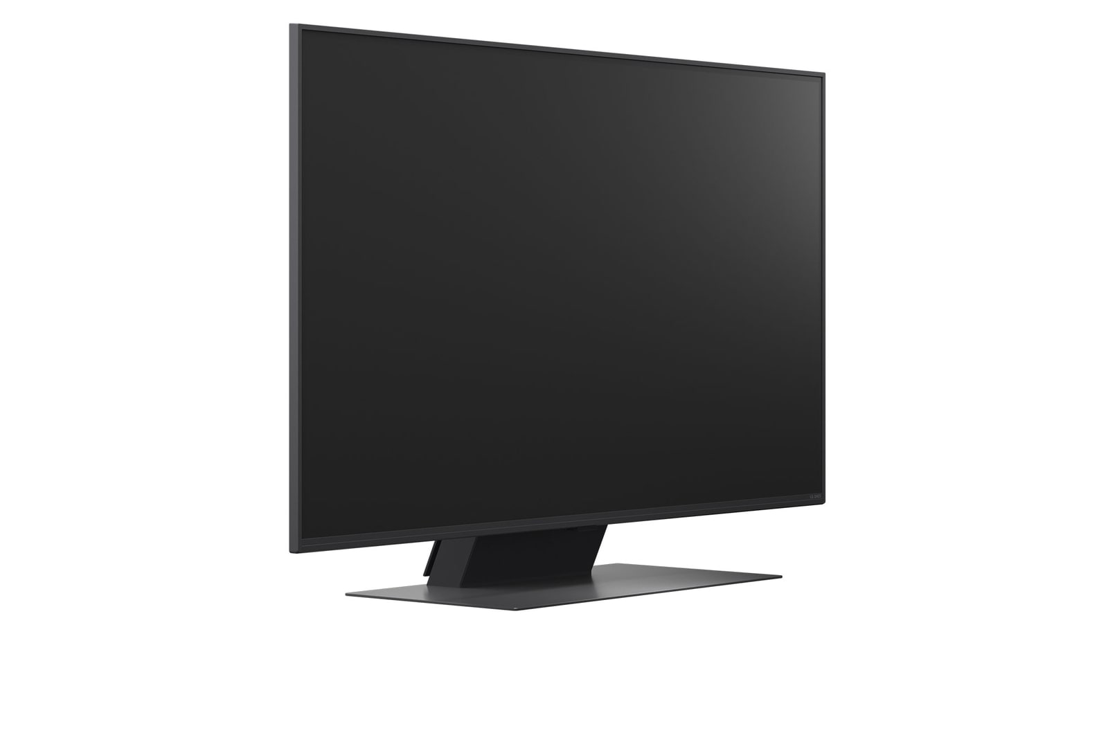 O LG AI Magic Remote em frente a um ecrã da LG TV. No ecrã é apresentada uma saudação personalizada da LG AI com palavras-chave personalizadas baseadas na pesquisa do utilizador e no histórico de visualizações. Junto ao telecomando encontra-se um ícone e uma etiqueta que indicam que a funcionalidade AI Concierge é facilmente acessível premindo brevemente o botão de AI. 