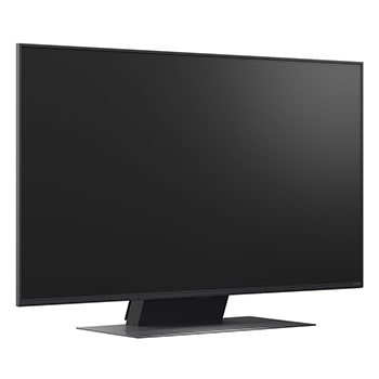Grande plano de uma LG TV que mostra como funciona a AI Search. Abre-se uma pequena janela de conversação a mostrar como o utilizador perguntou quais os jogos de desporto disponíveis. A AI Search respondeu por chat, mostrando miniaturas de conteúdo disponível. Há também uma mensagem para perguntar ao Copilot da Microsoft. 