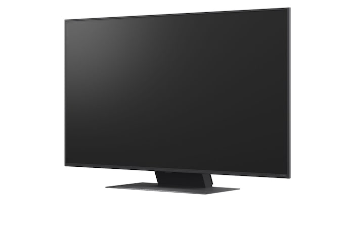 O LG AI Magic Remote em frente a um ecrã da LG TV. No ecrã é apresentada uma saudação personalizada da LG AI com palavras-chave personalizadas baseadas na pesquisa do utilizador e no histórico de visualizações. Junto ao telecomando encontra-se um ícone e uma etiqueta que indicam que a funcionalidade AI Concierge é facilmente acessível premindo brevemente o botão de AI. 