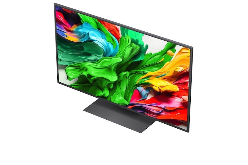 O processador alpha 7 IA de 8.ª geração acende a amarelo e raios coloridos de luz saem do mesmo. O título fala sobre como o processador entrega qualidade 4K, cores impressionantes e luminosidade.