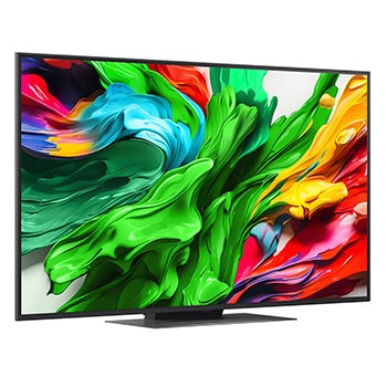 Vista traseira do televisor LG QNED evo QNED85